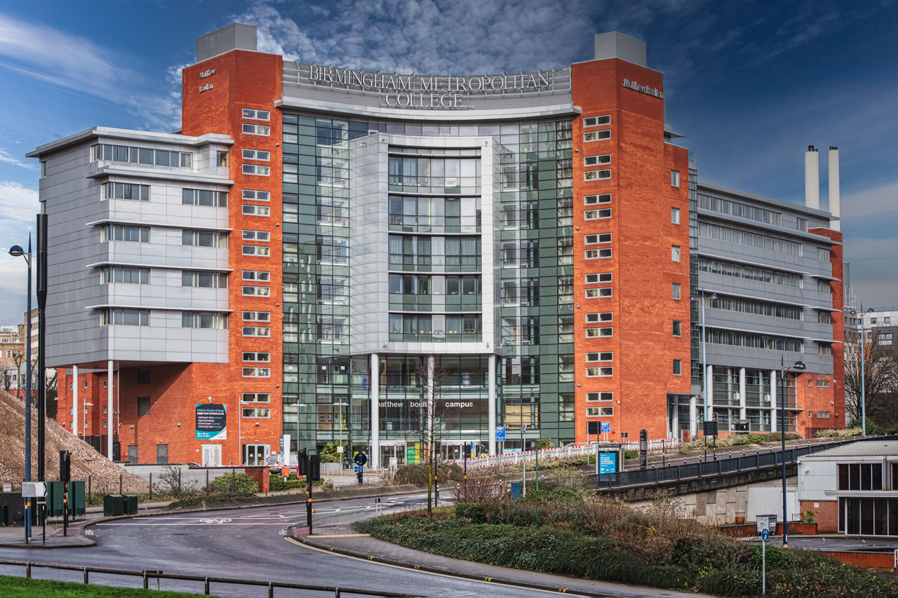Birmingham College Architecture Photography. Birmingham College